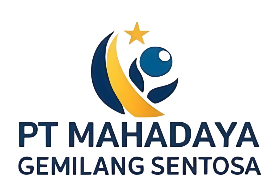 Logo MGS dalam kartu pesan direktur